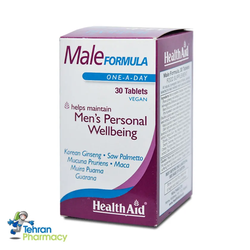 مکمل میل فرمولا هلث اید Health Aid Male FORMULA