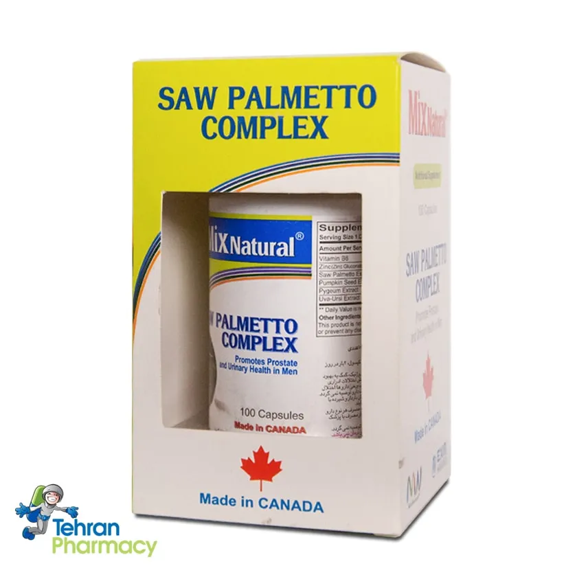 کپسول ساوپالمتو میکس نچرال -MixNatural SAW PALMETTO