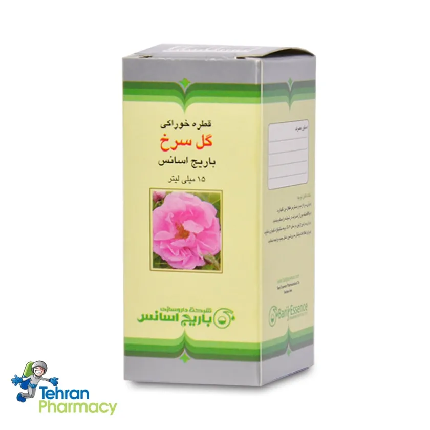 قطره خوراکی گل سرخ باریج اسانس