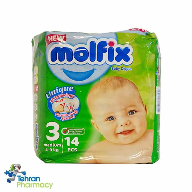 پوشک مولفیکس سایز 3 - MolFix