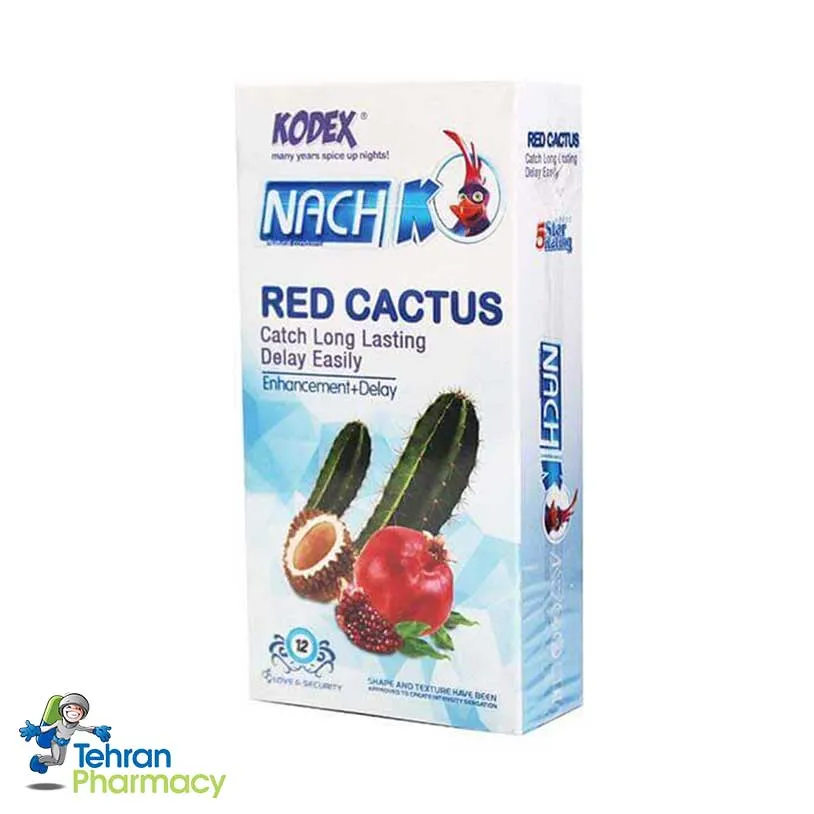 کاندوم تاخیری تنگ کننده ناچ کدکس - Nach Kodex Red Cactus