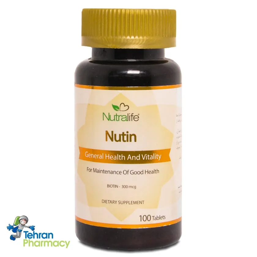 قرص بیوتین نوتین نوترالایف - Nutralife Nutin