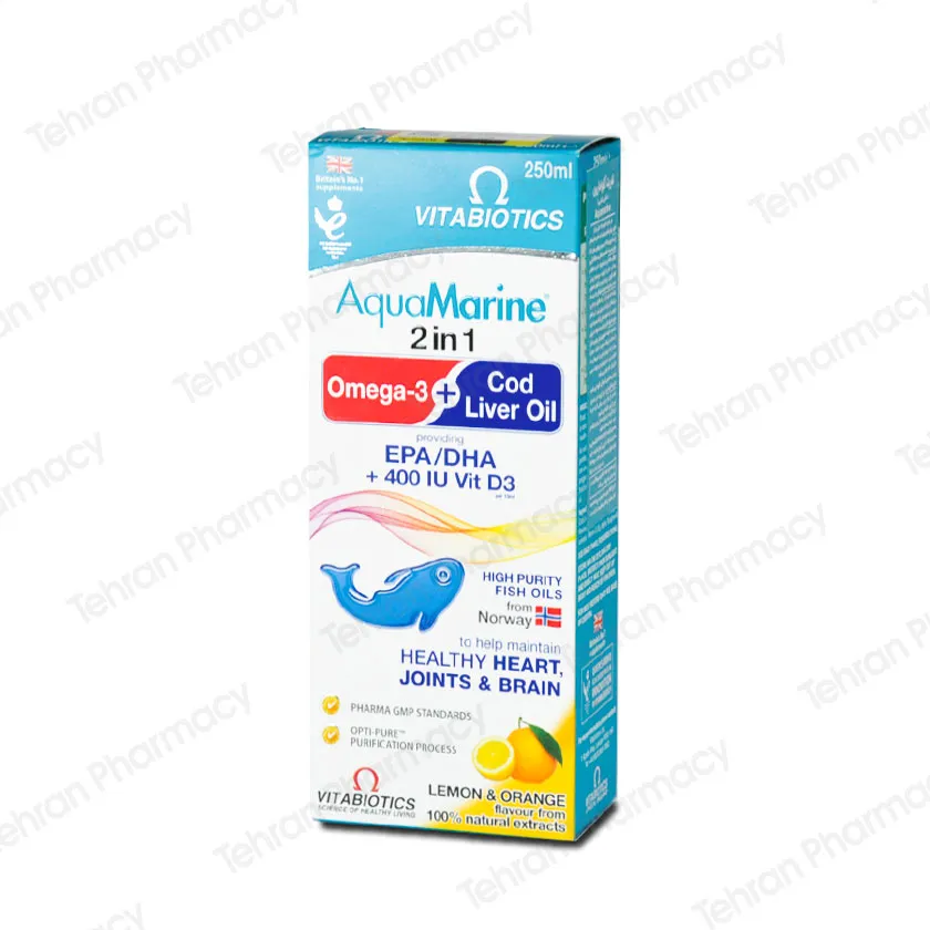 شربت آکوامارین ویتابیوتیکس- VITABIOTICS AquaMarine