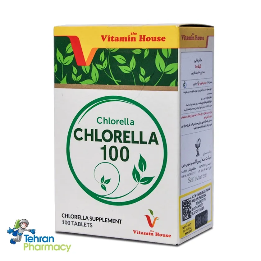 قرص کلرلا 100 ویتامین هاوس - Chlorella