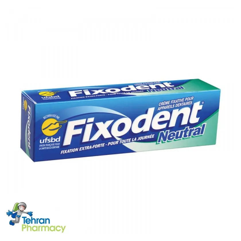 چسب دندان مصنوعی فیکسودنت بدون طعم -  Fixodent