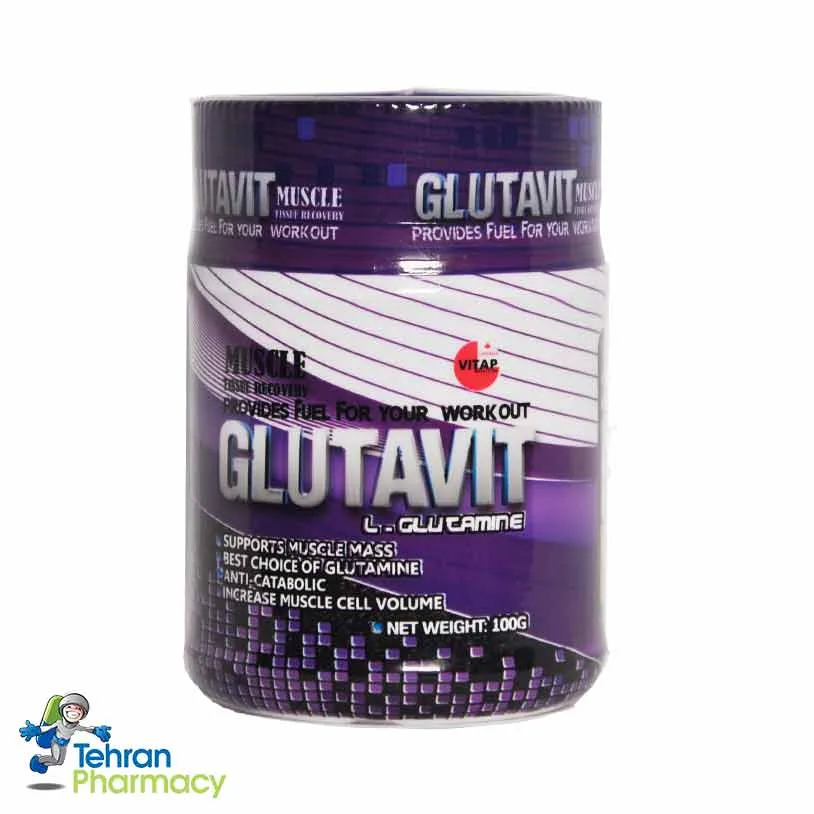 گلوتامین گلوتاویت ویتاپی 100 گرمی - VITAP GLUTAVIT