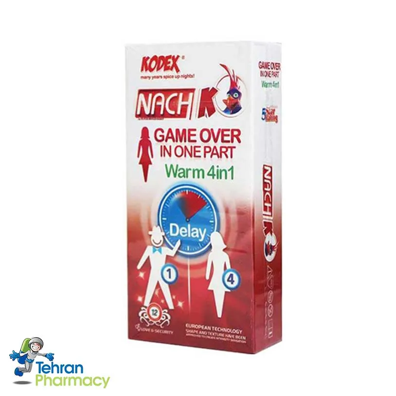 کاندوم تاخیری و گرم کننده ناچ کدکس - Game Over