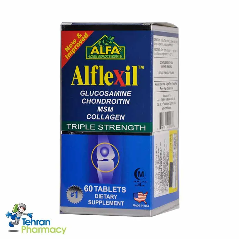 آلفلکسیل آلفا ویتامینز 60 عددی - ALFA VITAMINS Alflexil