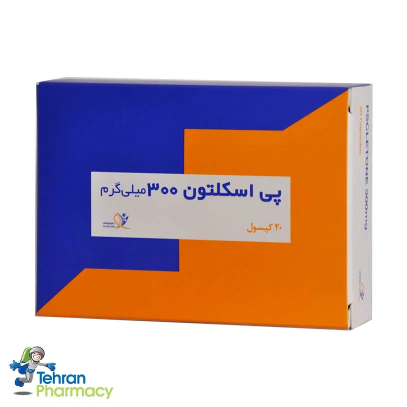 پی اسکلتون دارو پژوهان PSCLETONE - 300mg