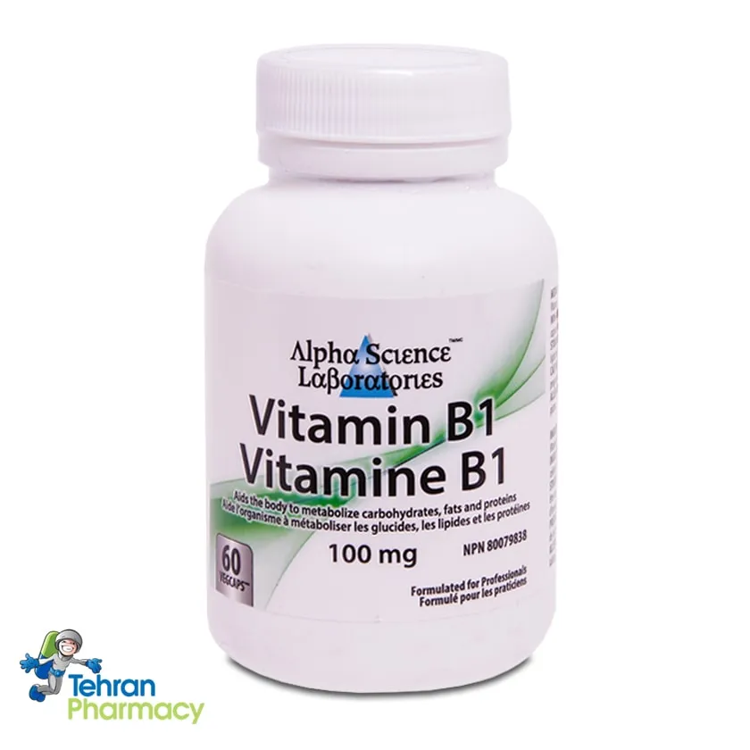 ویتامینB1 آلفا ساینس 100 - Alpha Science Vitamin B1