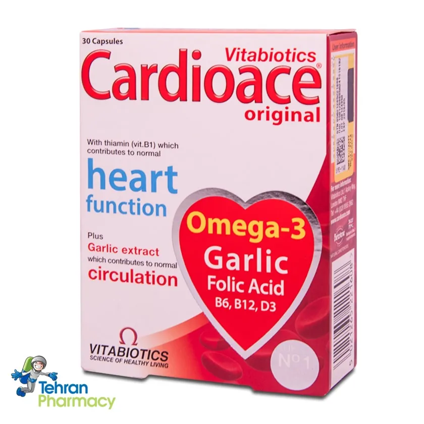 کاردیو ایس ویتابیوتیکس – VITABIOTICS Cardioace