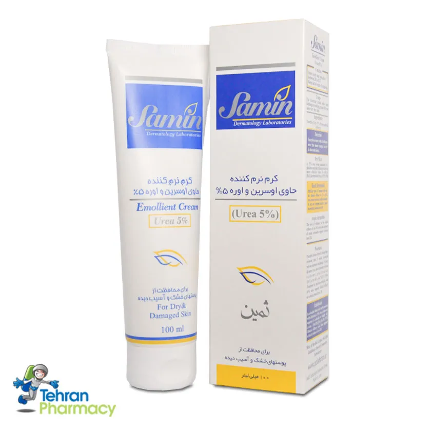 کرم نرم کننده ثمین حاوی اوسرین و اوره5% -Emollient Cream With Urea