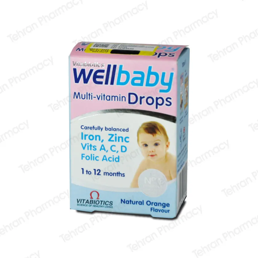 قطره ول بیبی ویتابیوتیکس VITABIOTICS wellbaby