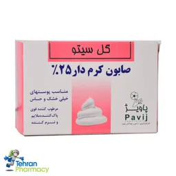 صابون کرم دار 25% گل سیتو