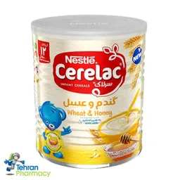 سرلاک گندم و عسل نستله به همراه شیر -Nestle CERELAC