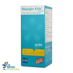 شربت پلارژین کیدز(کودکان) پارس گیتا دارو Pelargin Kids Syrup 120 ml