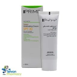 کرم مرطوب کننده پوست چرب رنگی پریم، SPF30