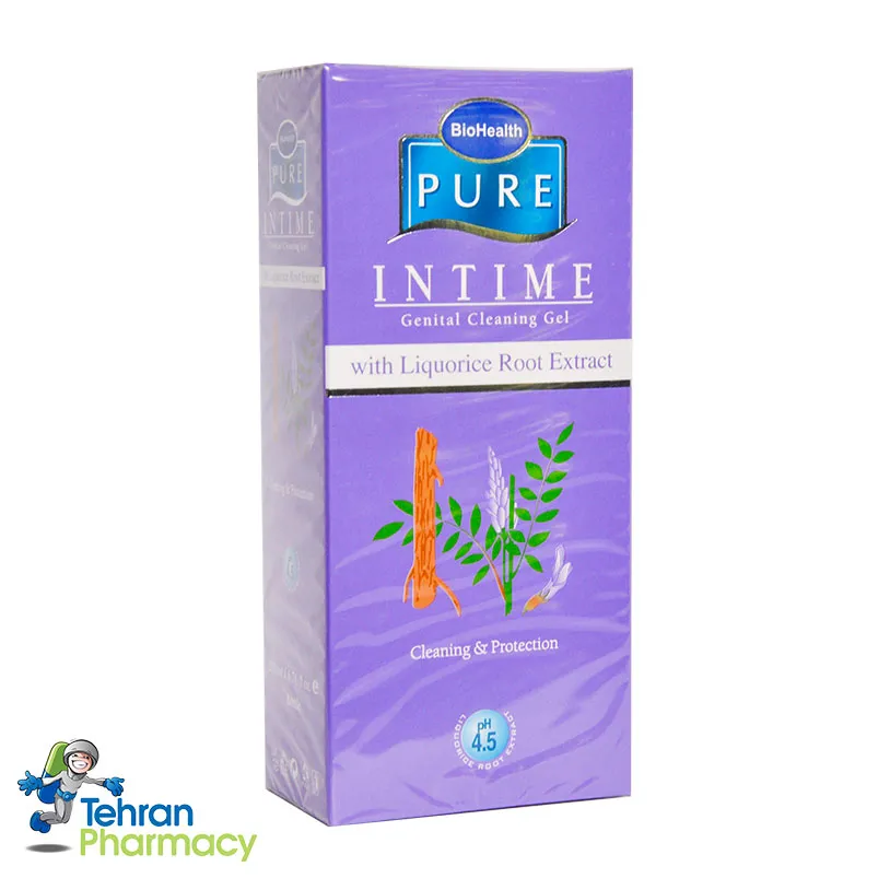 ژل شستشوی بانوان ریشه شیرین بیان پیور اینتایم - PURE INTIME